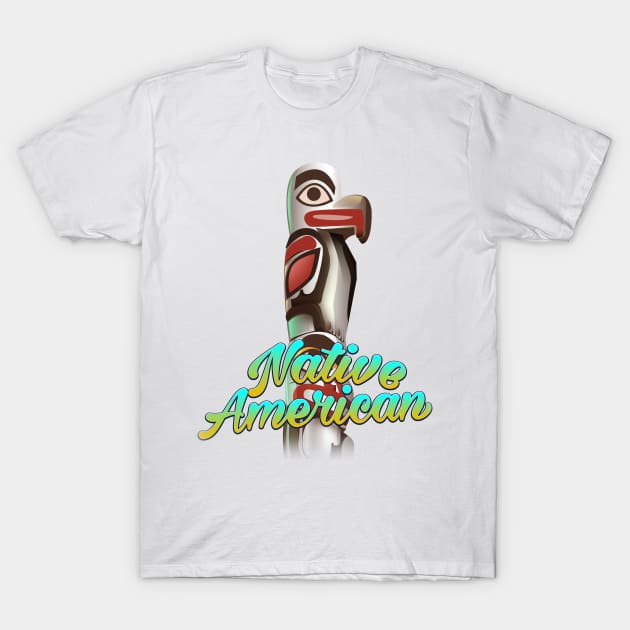 Native American T-Shirt by nickemporium1